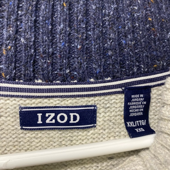 Brand new with tags - Men’s Izod sweater - Vanilla Ice - Picture 5 of 6